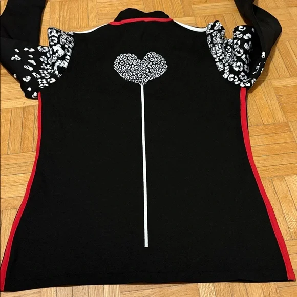 Newland Ski Black and White Long Sleeve Top NWOT - Picture 7 of 14